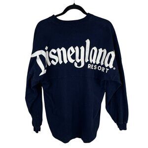 Disneyland Resort Spirit Jersey Knit Pullover Sweater Navy S